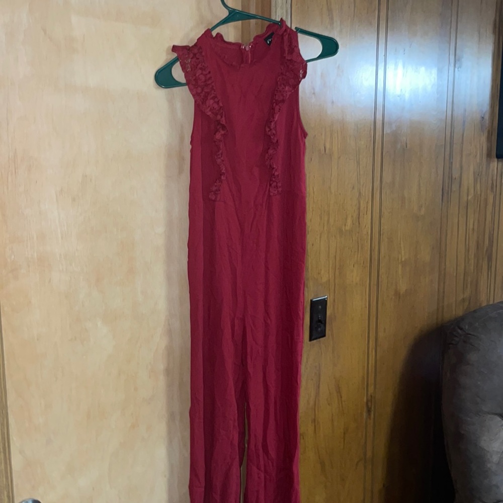 Maroon Romper